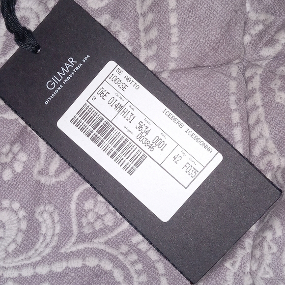 NWT RARE ICEBERG SILK OMBRE DRESS HELLO KITTY 6 - Picture 10 of 10